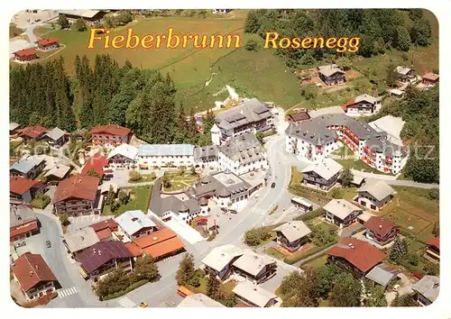 AK / Ansichtskarte Fieberbrunn_Tirol Rosenegg Fliegeraufnahme Fieberbrunn Tirol