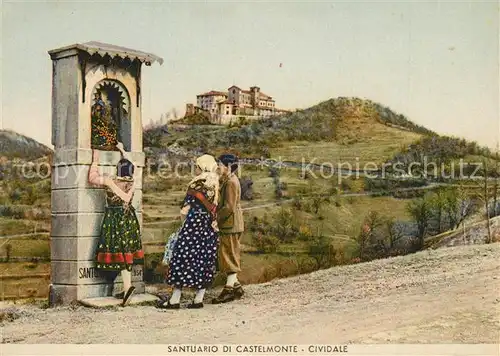 AK / Ansichtskarte Cividale_del_Friuli Santuario di Castelmonte Cividale_del_Friuli