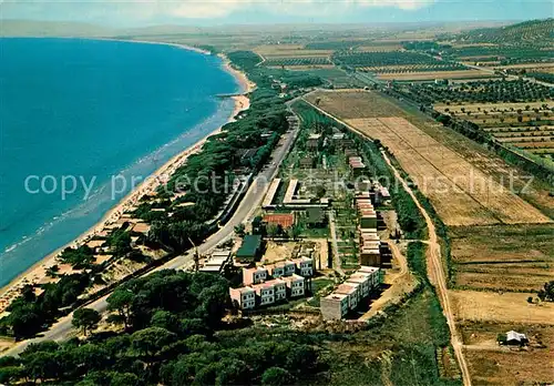 AK / Ansichtskarte Follonica Prato Ranieri Villaggio del Sole Veduta aerea Follonica