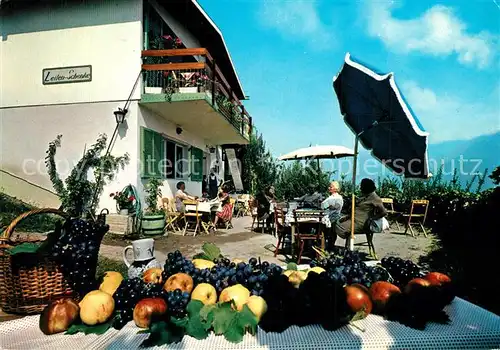 AK / Ansichtskarte Tscherms Waalweg Leiten Schenke Tscherms