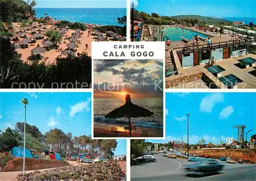 AK / Ansichtskarte Costa_Brava Camping Cala Gogo Details Costa_Brava