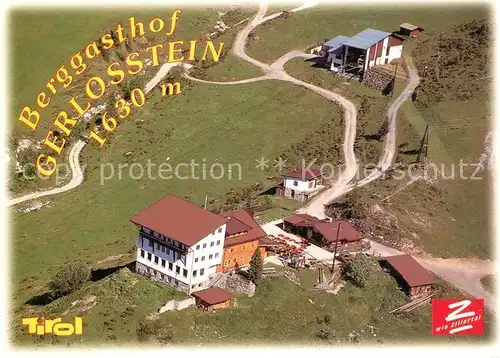 AK / Ansichtskarte Hainzenberg Berggasthof Gerlosstein Fliegeraufnahme Hainzenberg