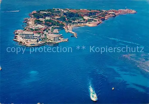 AK / Ansichtskarte Bandol sur Mer Vue aerienne Ile de Bendor Bandol sur Mer