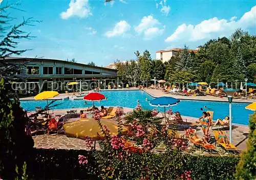 AK / Ansichtskarte Abano_Terme Hotel Terme Italia Swimming Pool Abano Terme