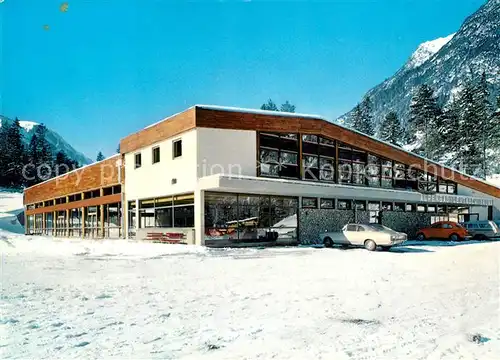 AK / Ansichtskarte Leutasch Alpenbad im Winter Leutasch