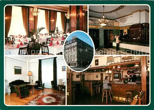 AK / Ansichtskarte Budapest Hotel Astoria Restaurant Bar Rezeption Budapest
