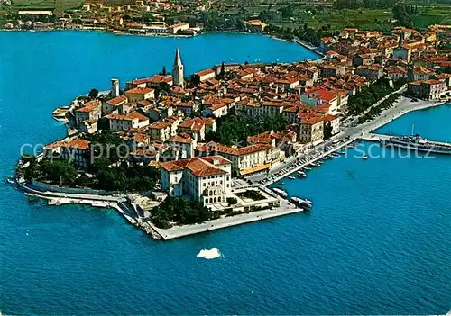 AK / Ansichtskarte Porec Fliegeraufnahme Porec
