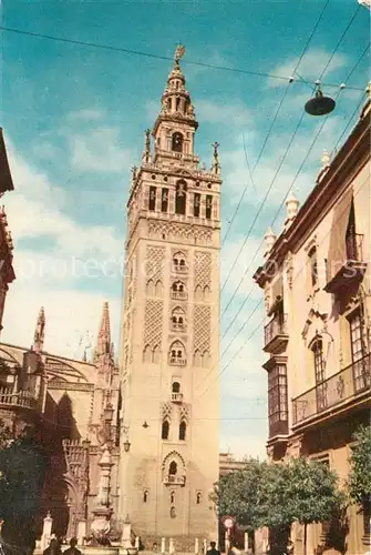 AK / Ansichtskarte Sevilla_Andalucia La Giralda Sevilla_Andalucia