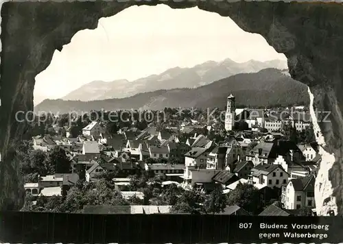 AK / Ansichtskarte Bludenz_Vorarlberg Panorama Blick gegen Walserberge Bludenz Vorarlberg