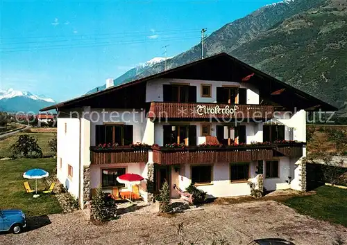 AK / Ansichtskarte Plaus_Meran Pension Tirolerhof Plaus_Meran