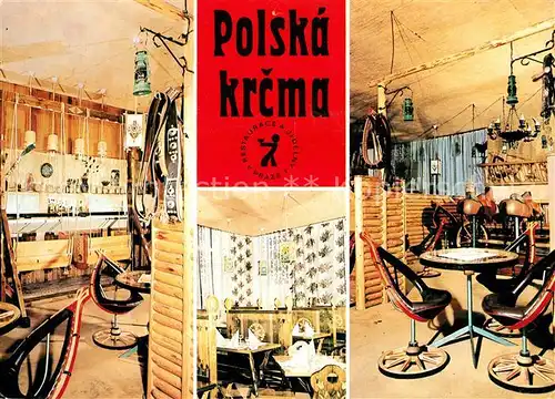 AK / Ansichtskarte Praha_Prahy_Prague Restaurace Polska krcma Praha_Prahy_Prague