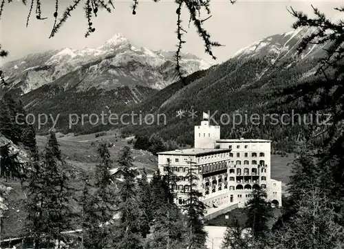AK / Ansichtskarte Zuoz_GR Hotel Castell  Zuoz_GR