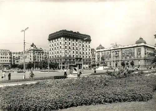 AK / Ansichtskarte Beograd_Belgrad Trg Republik Beograd Belgrad