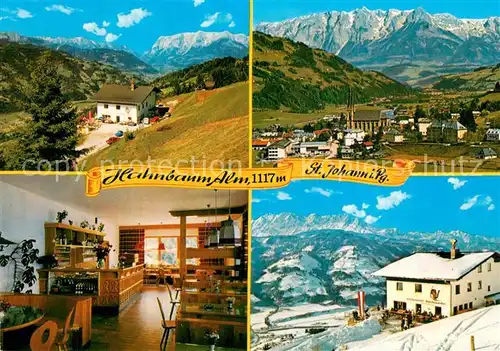 AK / Ansichtskarte St_Johann_Pongau Alpengasthof Hahnbaum Alm St_Johann_Pongau