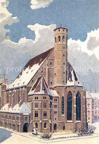 AK / Ansichtskarte Wien Minoritenkirche Wien