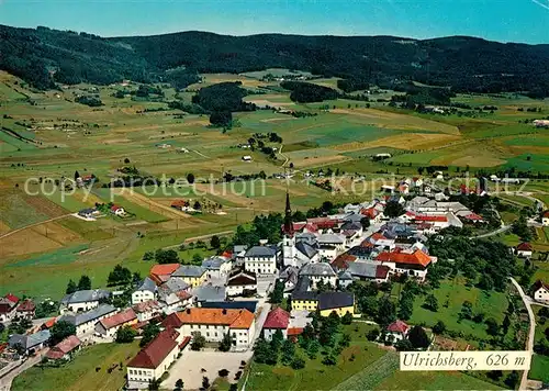 AK / Ansichtskarte Ulrichsberg_Oberoesterreich Fliegeraufnahme Praemonstratenserstift Schlaegi Ulrichsberg