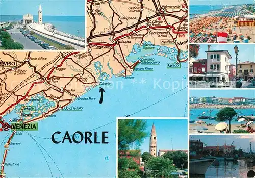 AK / Ansichtskarte Caorle_Venezia Teilansichten Caorle_Venezia