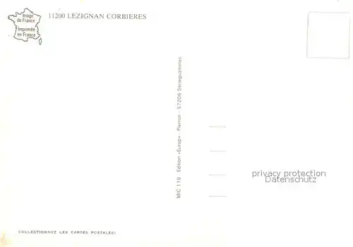 AK / Ansichtskarte Lezignan Corbieres Teilansichten Lezignan Corbieres