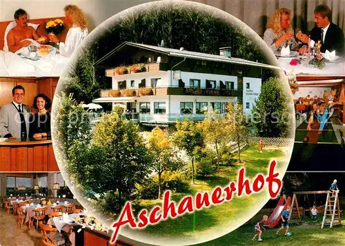 AK / Ansichtskarte Aschau_Tirol Aschauerhof Teilansichten Aschau Tirol