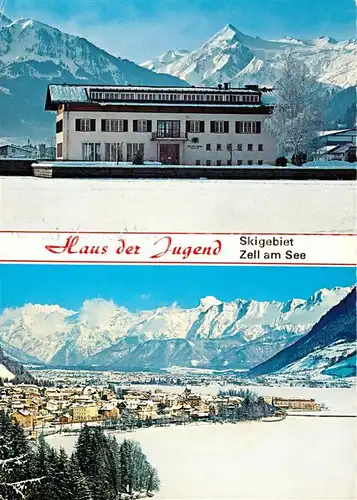 AK / Ansichtskarte Zell_See Haus der Jugend Panorama Zell_See