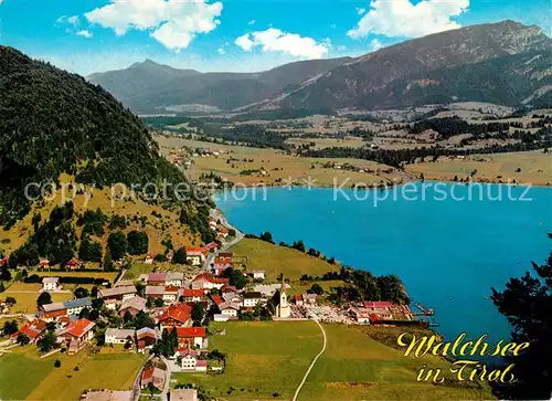 AK / Ansichtskarte Walchsee_Tirol Fliegeraufnahme Walchsee Tirol