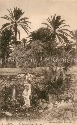 AK / Ansichtskarte Gabes Grande Cascade Gabes