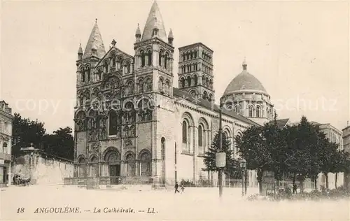 AK / Ansichtskarte Angouleme Cathedrale Angouleme