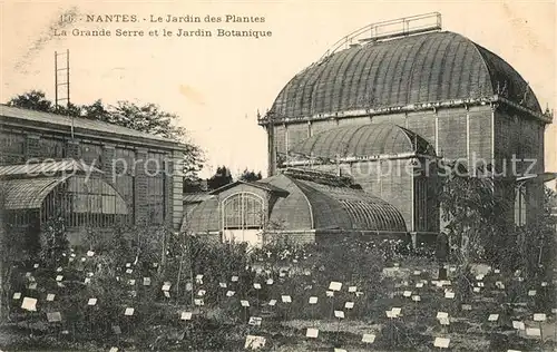 AK / Ansichtskarte Nantes_Loire_Atlantique Jardin des Plantes Grande Serre Jardin Botanique Nantes_Loire_Atlantique