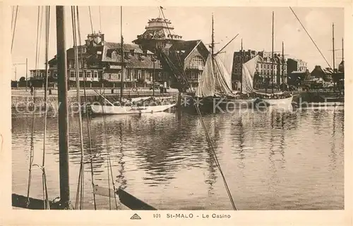 AK / Ansichtskarte Saint Malo_Ille et Vilaine_Bretagne Casino Saint Malo_Ille et Vilaine