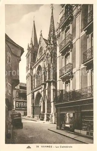 AK / Ansichtskarte Vannes Cathedrale Vannes