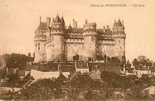 AK / Ansichtskarte Pierrefonds_Oise Chateau Pierrefonds Oise