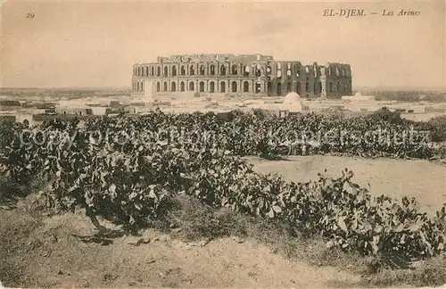 AK / Ansichtskarte El Djem Les Arenes El Djem