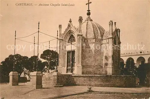 AK / Ansichtskarte Carthage_Karthago Chapelle Saint Louis Carthage Karthago