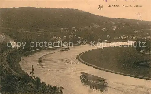 AK / Ansichtskarte Godinne Coude de la Meuse Godinne