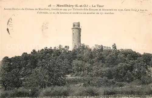 AK / Ansichtskarte Montlhery La Tour Montlhery