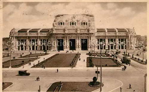 AK / Ansichtskarte Milano Nuova Stazione Centrale Milano