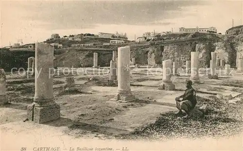 AK / Ansichtskarte Carthage_Karthago Basilique byzantine Carthage Karthago