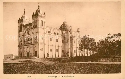 AK / Ansichtskarte Carthage_Karthago Cathedrale Carthage Karthago