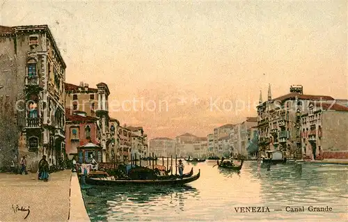 AK / Ansichtskarte Venezia_Venedig Canal Grande Venezia Venedig