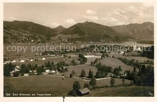 AK / Ansichtskarte Bad_Wiessee Panorama Bad_Wiessee