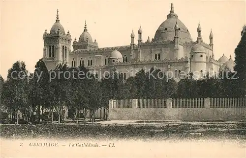 AK / Ansichtskarte Carthage_Karthago Cathedrale Carthage Karthago