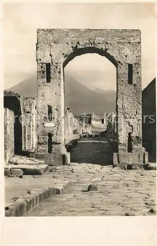 AK / Ansichtskarte Pompei Tor des Caligula Pompei