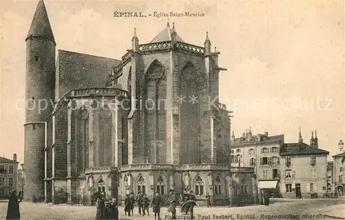 AK / Ansichtskarte Epinal_Vosges Eglise Saint Maurice Epinal Vosges