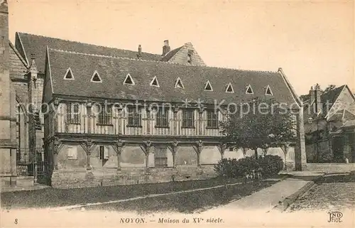 AK / Ansichtskarte Noyon_Oise Maison  Noyon_Oise