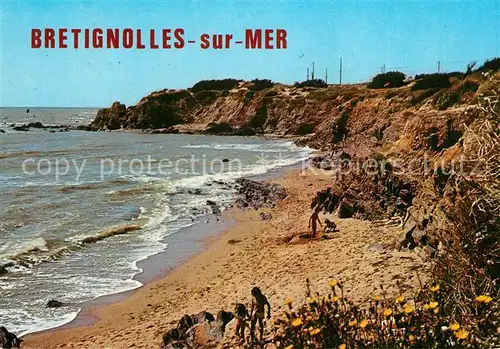 AK / Ansichtskarte Bretignolles sur Mer Strand Panorama Bretignolles sur Mer