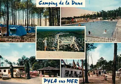 AK / Ansichtskarte Pyla_sur_Mer Camping de la Dune Pyla_sur_Mer