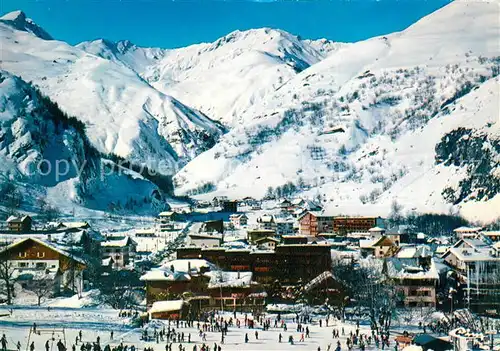 AK / Ansichtskarte Valloire_Savoie Panorama Winterlandschaft Valloire Savoie