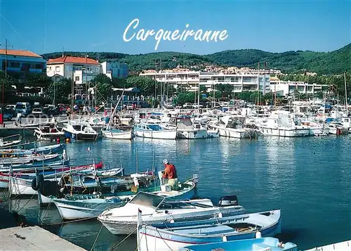 AK / Ansichtskarte Carqueiranne Hafen Fischerboote Carqueiranne