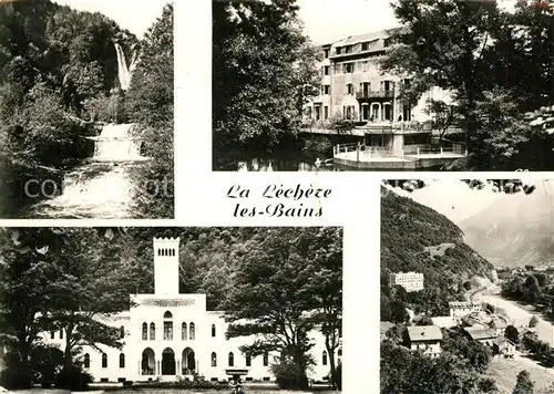 AK / Ansichtskarte La_Lecherche_les_Bains Schloss Panorama La_Lecherche_les_Bains