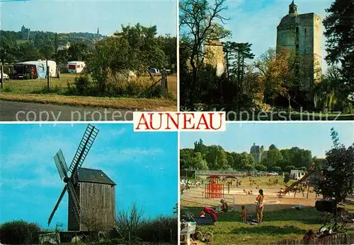 AK / Ansichtskarte Auneau Camping Tour du chateau moulin de Maisons piscine les jeux Auneau